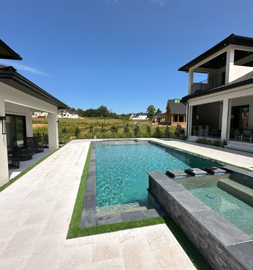 Pool deck pressure washing & sealing company in Charlotte NC